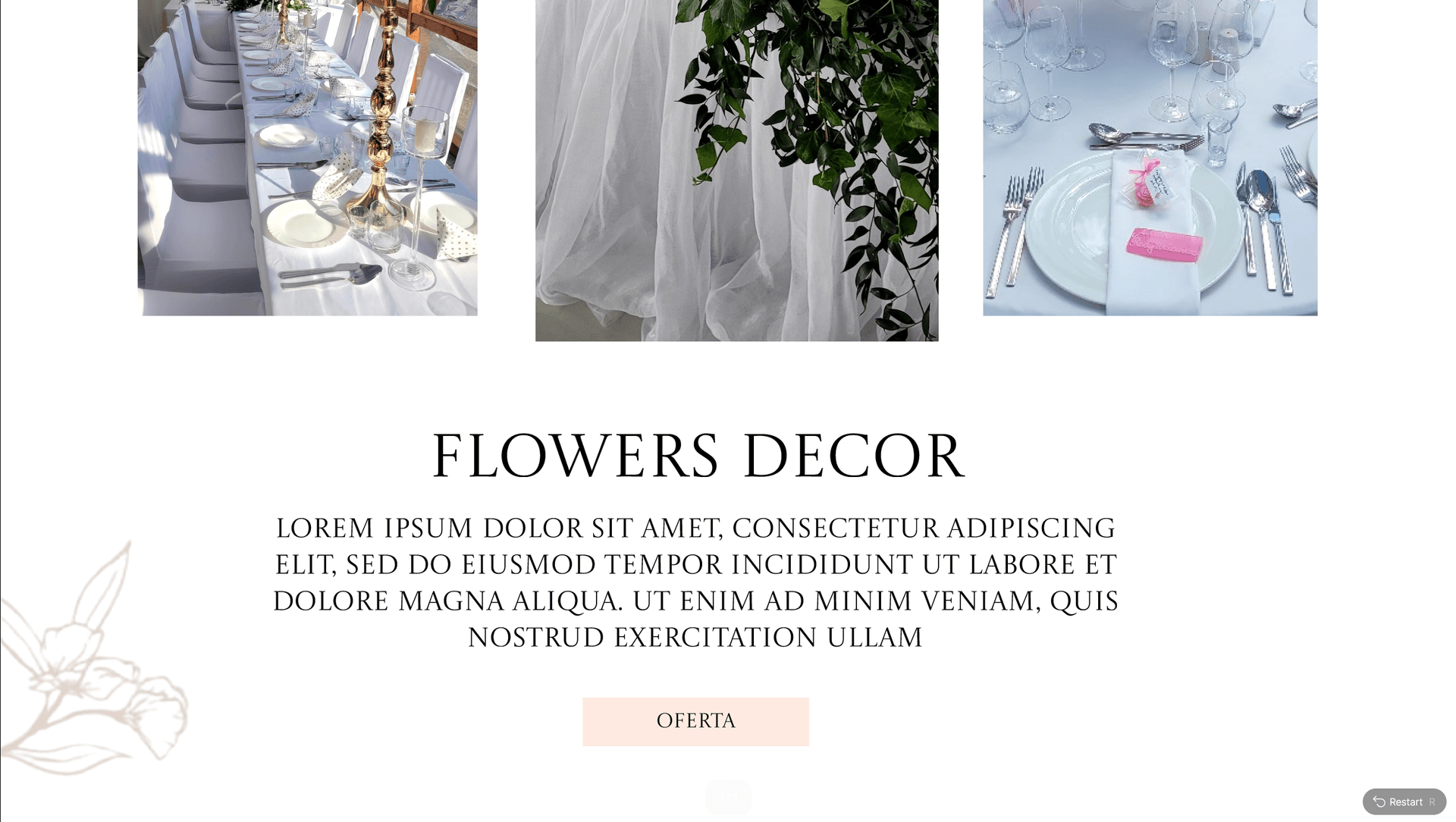 Flowers Decor - florystyka ślubna - 2