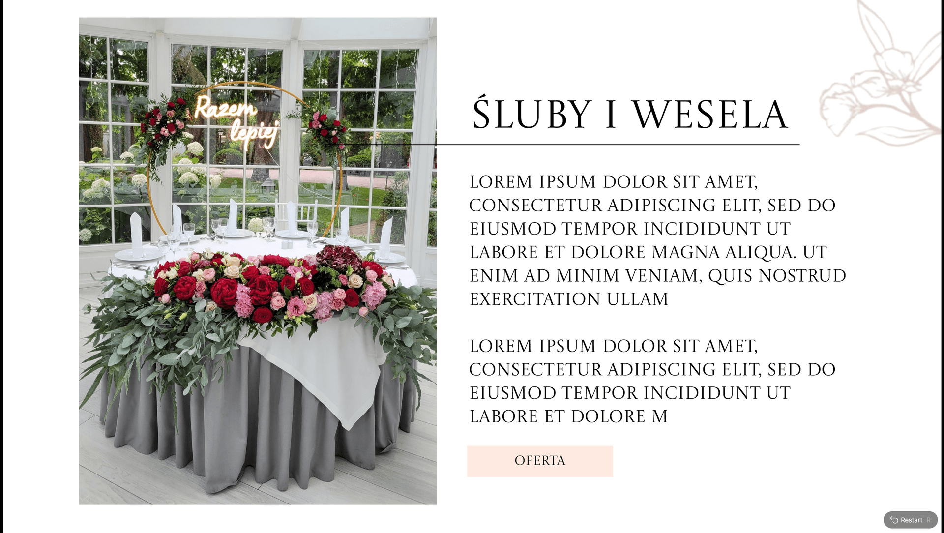 Flowers Decor - florystyka ślubna - 3