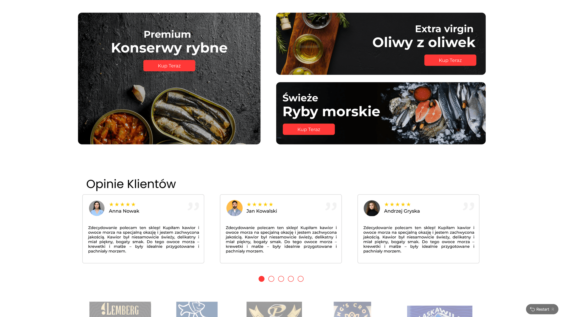 Ikra - sklep z kawiorem, owocami morza i rybami - 3