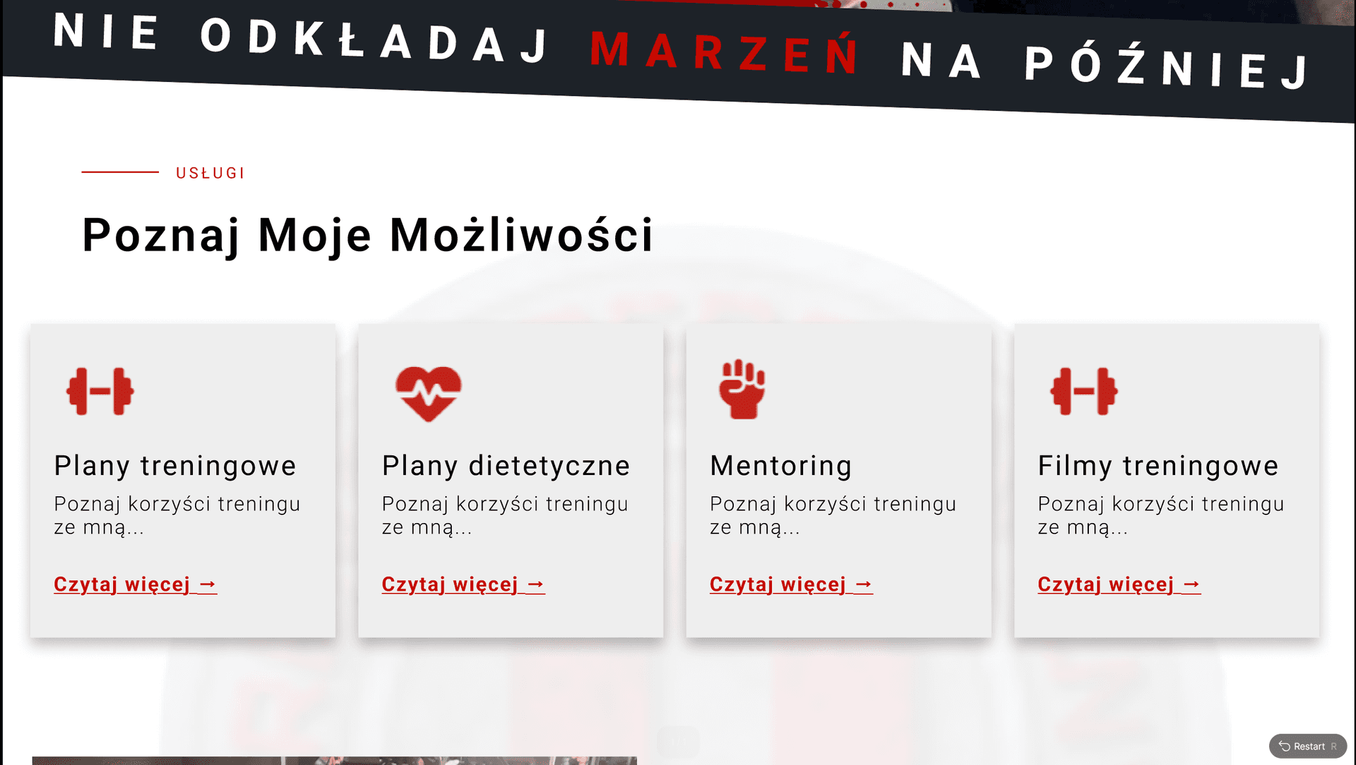 Trener Daniel - trener personalny - 2