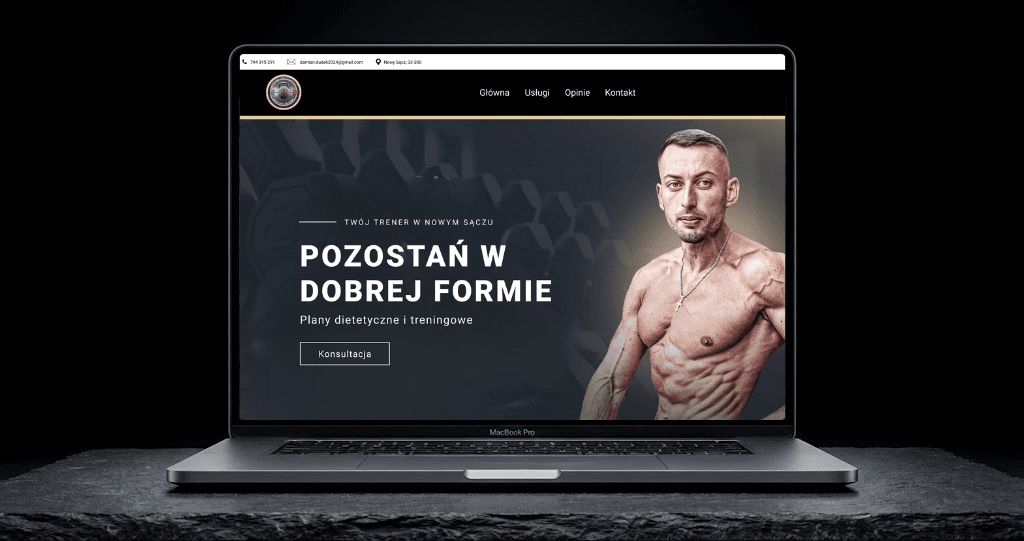 Damian Dudek - Trener Personalny